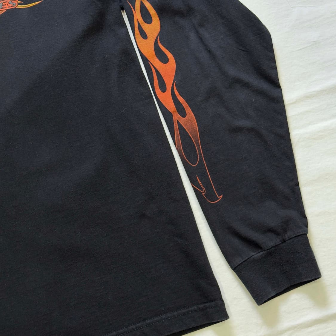 00s 할리데이비슨 플레임 롱슬리브 긴팔 티셔츠 USA 상품이미지3