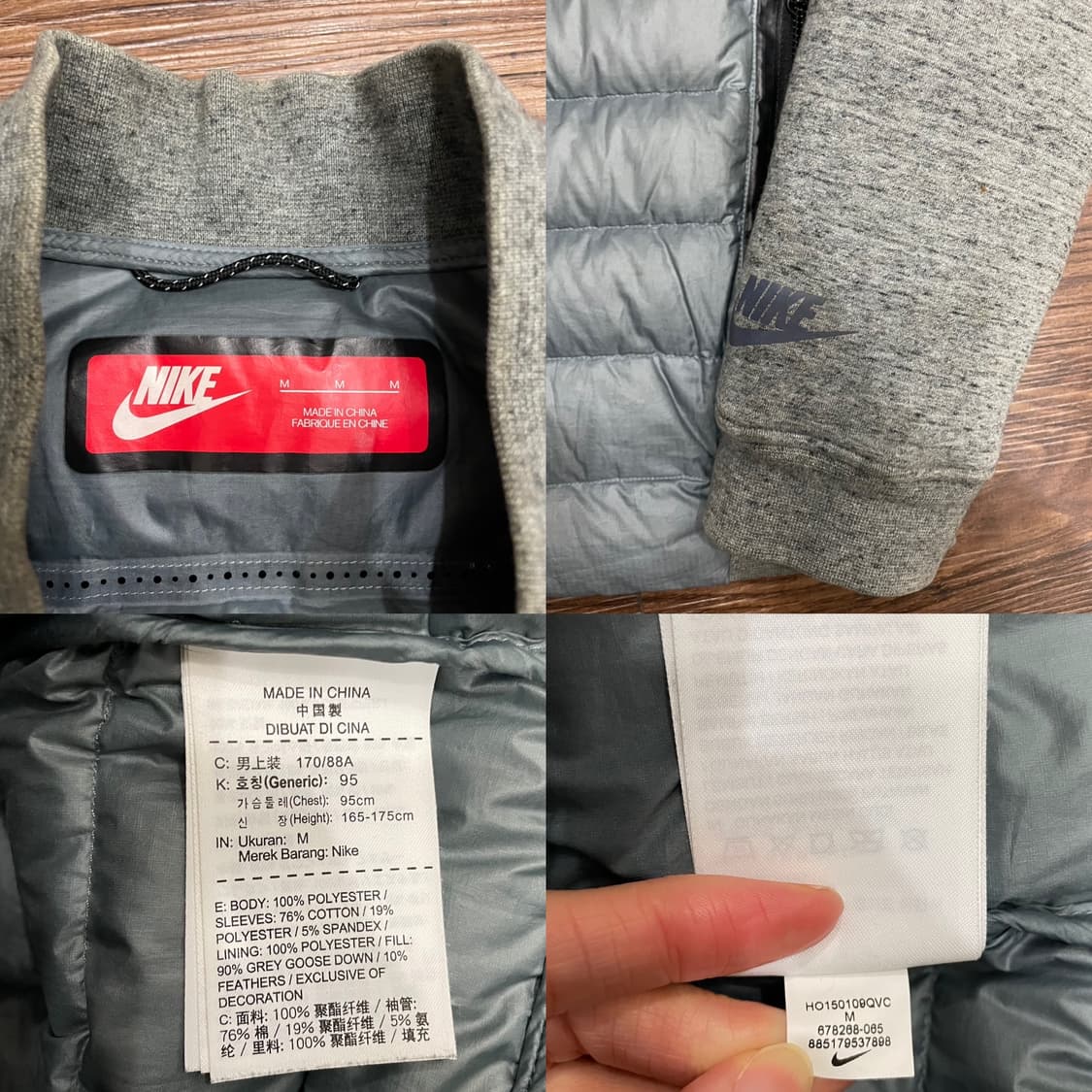 나이키 테크 플리스 에어로로프트 봄버 자켓 상품이미지8