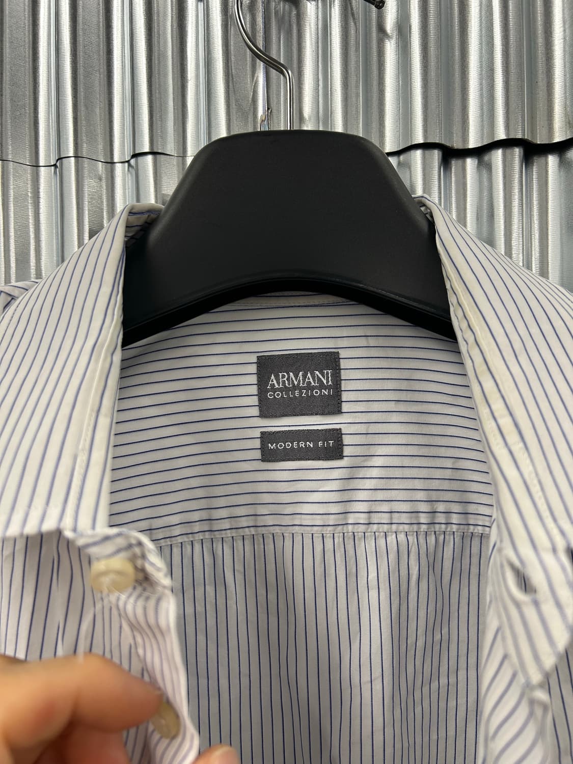 ARMANI COLLEZIONI 아르마니 모던핏 스트라이프  상품이미지4