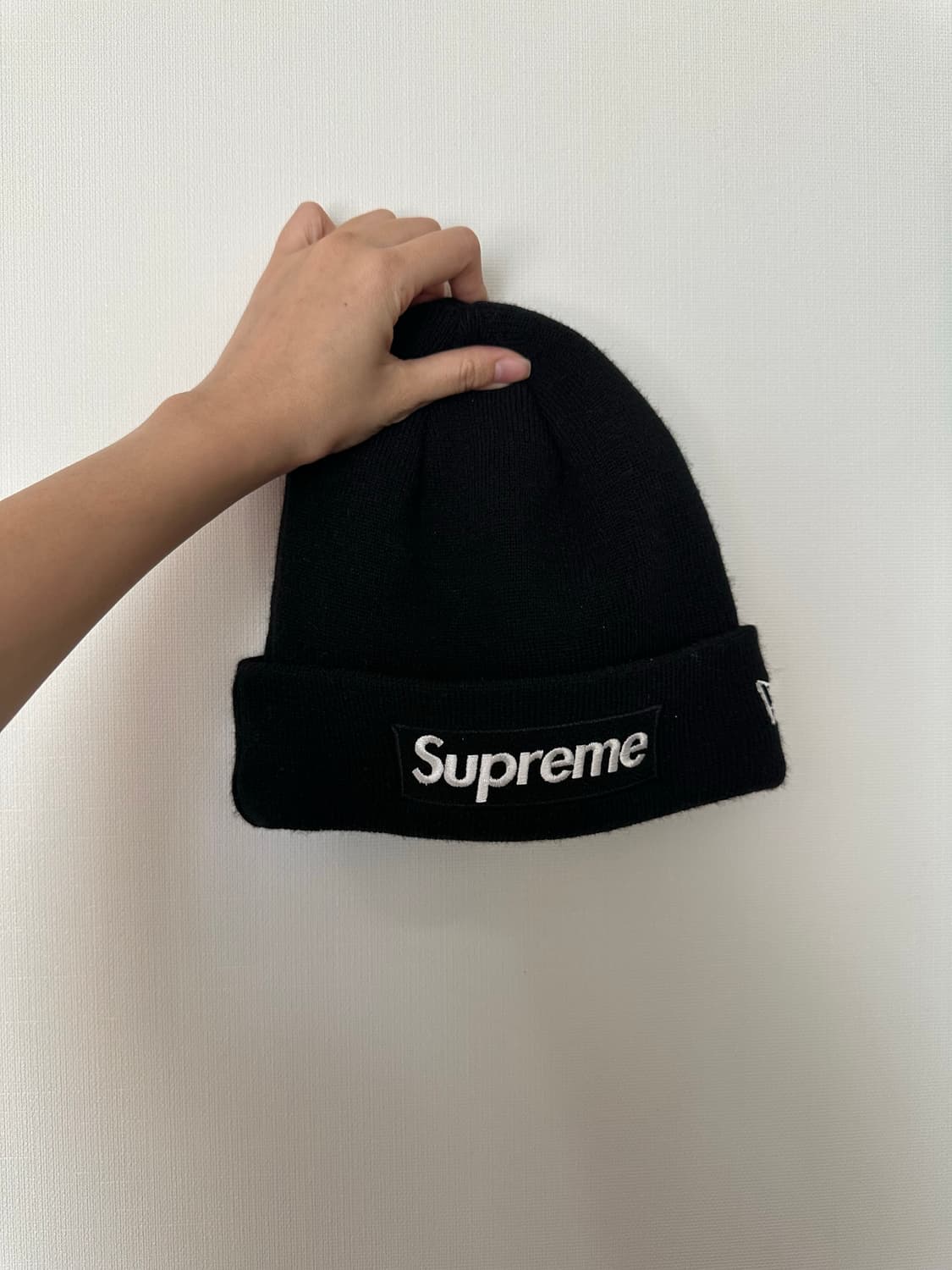 슈프림 뉴에라 박스로고 비니 블랙 상품이미지1