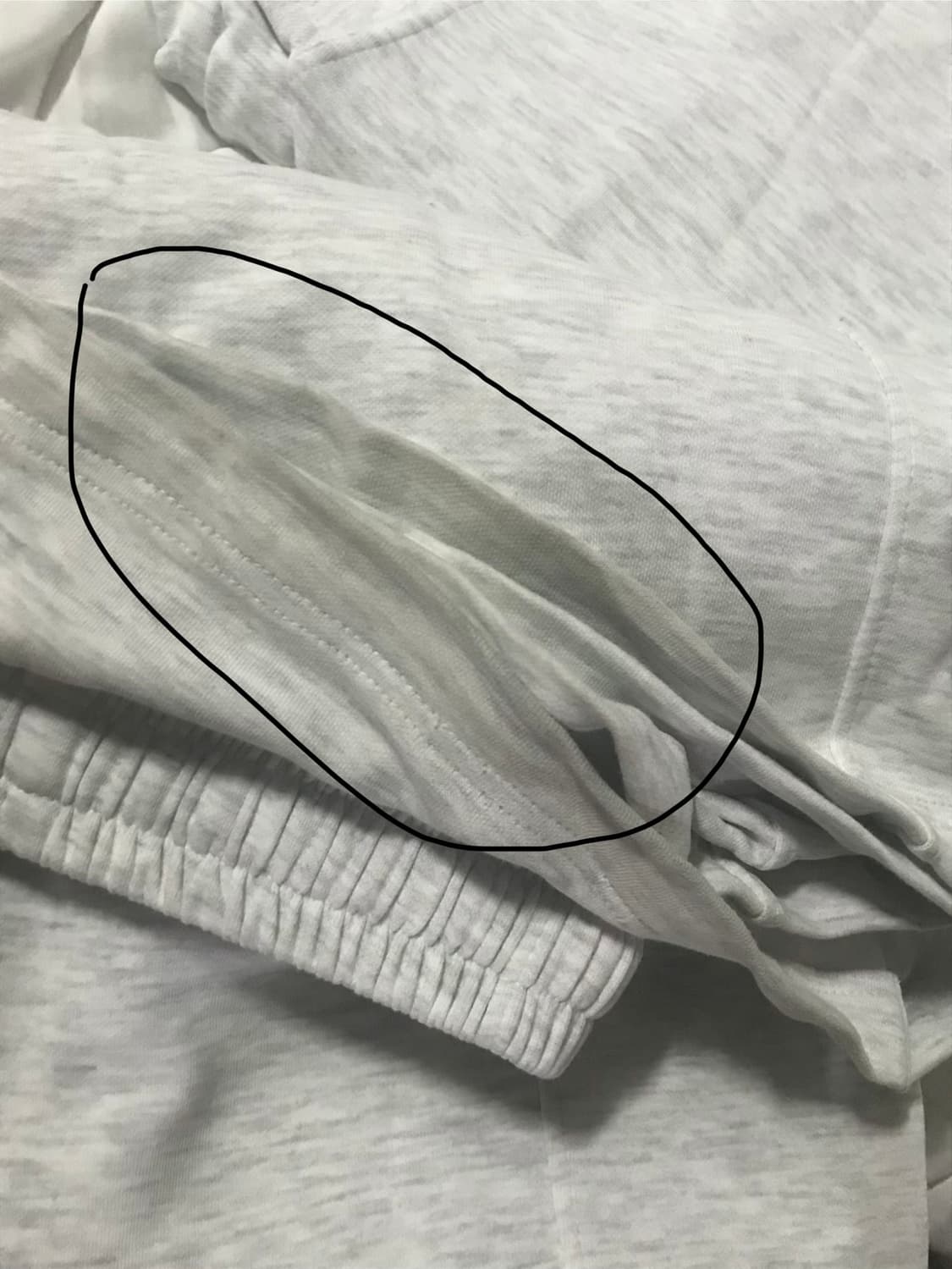 블랙업 에어웨스트 루즈핏 후드집업&에어웨스트와이드 투웨이밴딩팬츠 일괄 상품이미지5