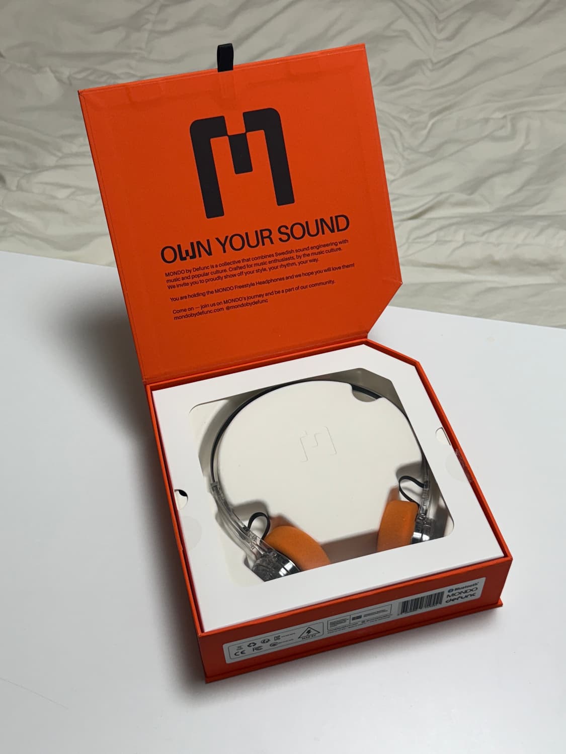 MONDO 블루투스 헤드폰 실버 상품이미지10