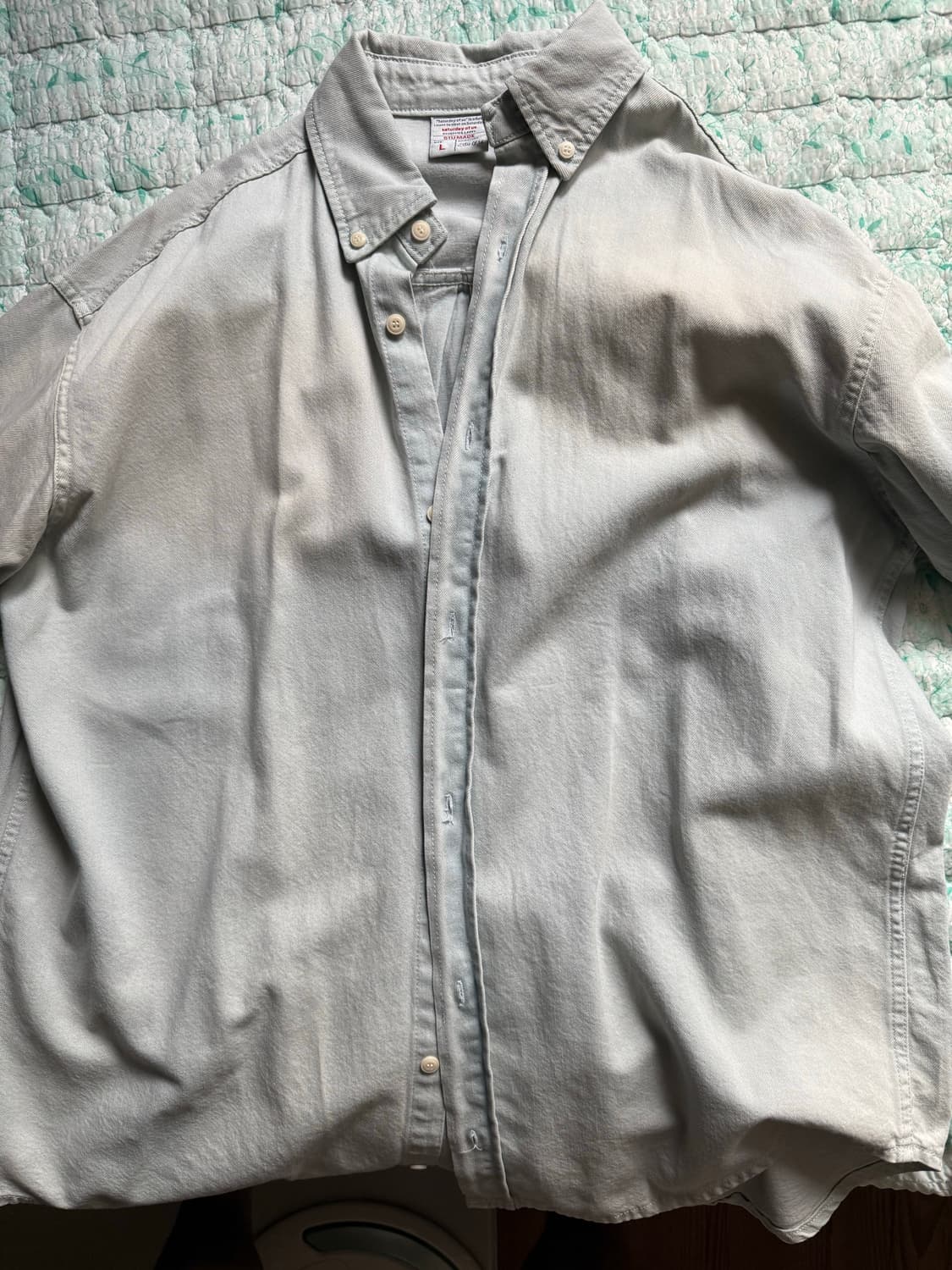 STU Denim Shirt Light Blue 상품이미지4