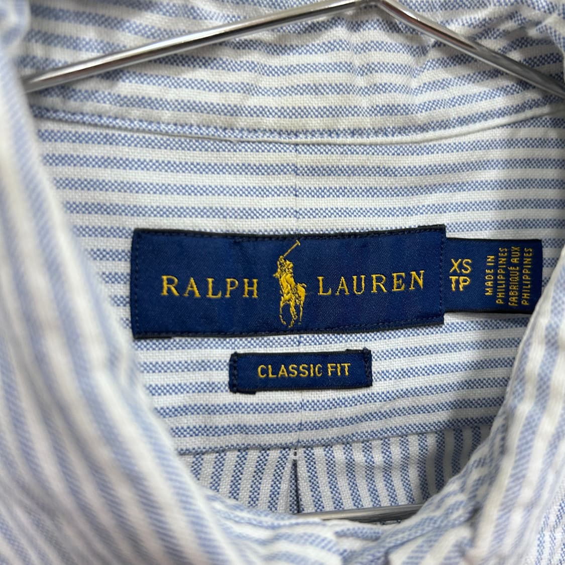 폴로 랄프로렌 클래식 스몰포니 스트라이프 셔츠 상품이미지3