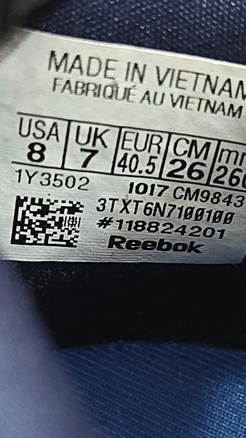 리복 260mm- 네이비 슬립온로얄 노바 슈프림 상품이미지7