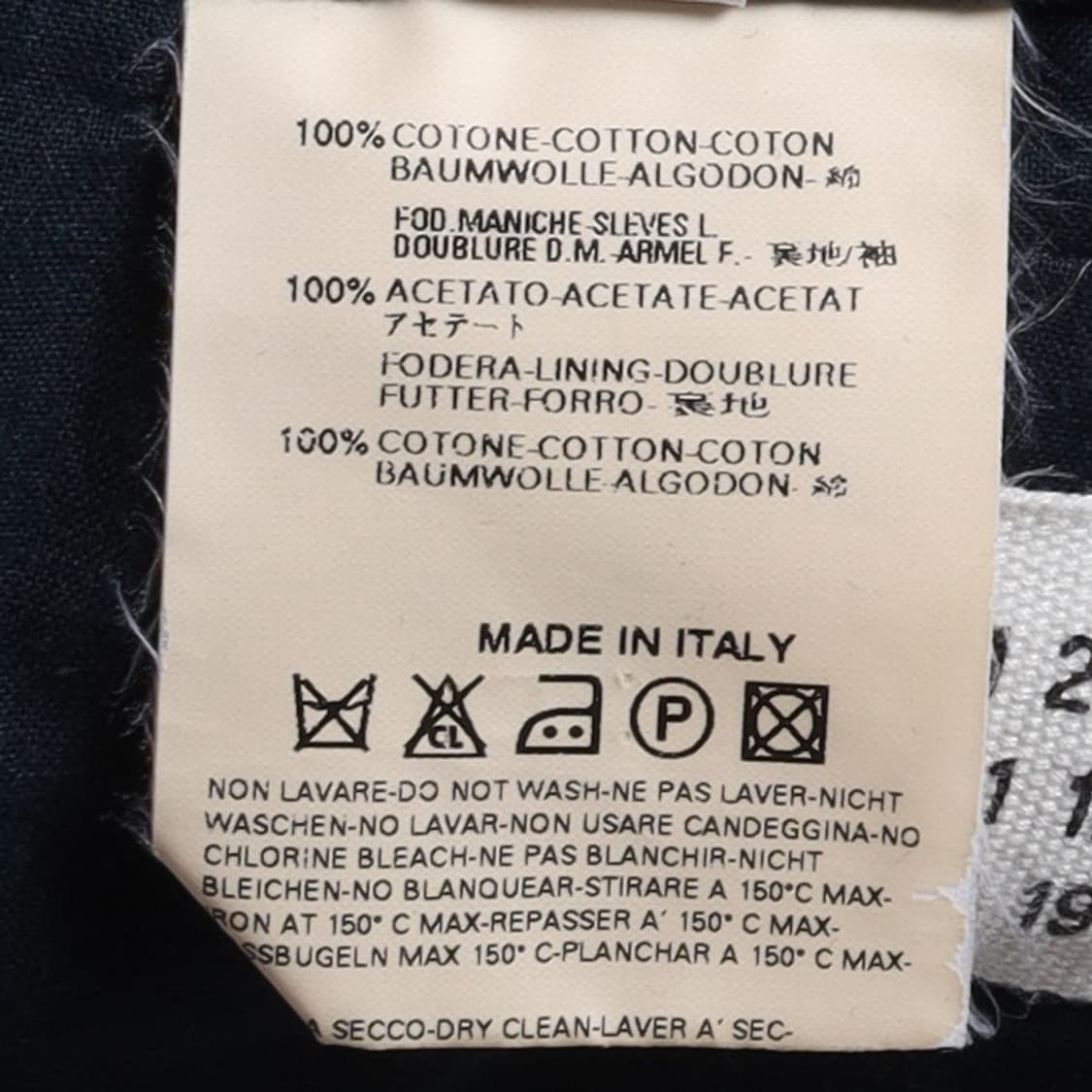 메종 마르지엘라 Maison Margiela Cotton Blazer 상품이미지9