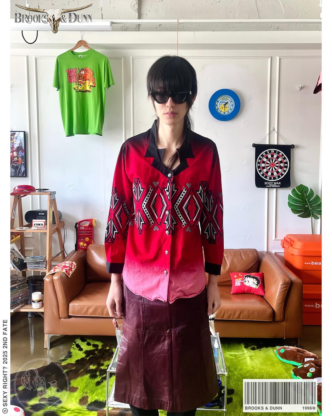90s Brooks & Dunn Collection U.S.A Shirt 상품이미지1