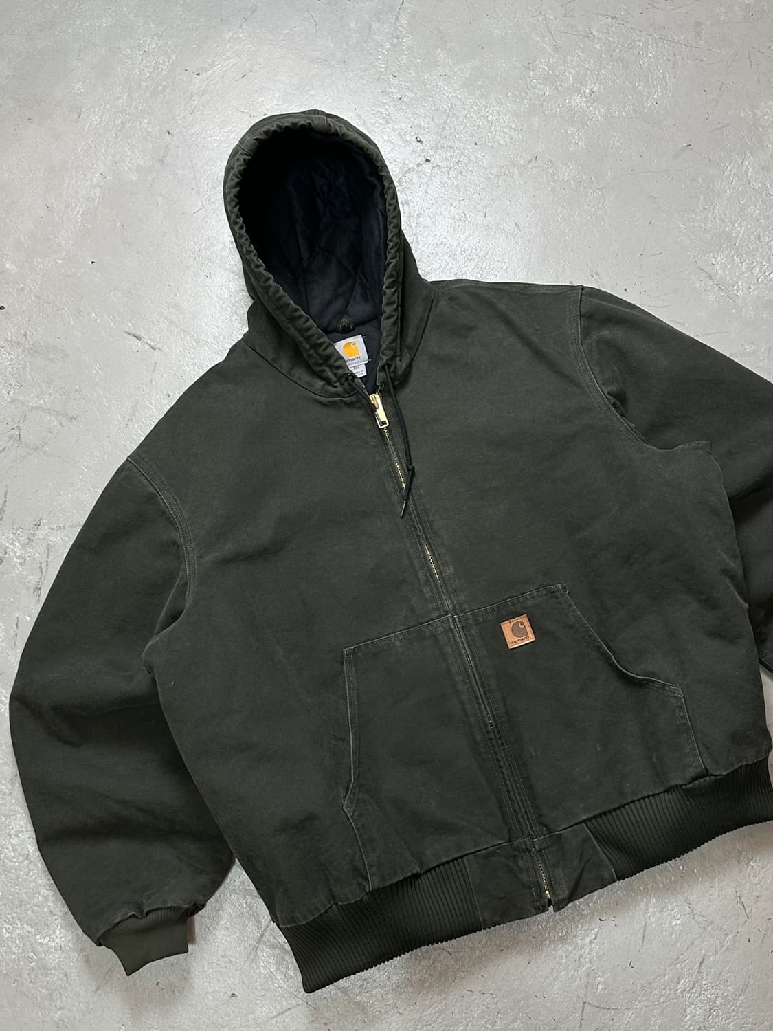 OG 칼하트 J130 액티브 자켓 칼하트 MOS 모스그린 상품이미지5