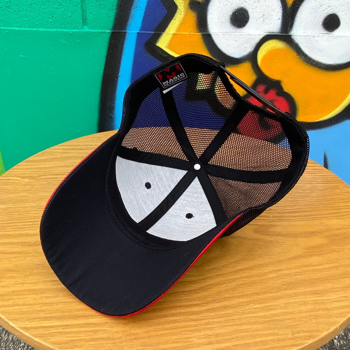 새상품 미국 빈티지 쵸퍼 플레임 불꽃 트럭커 모자 상품이미지7