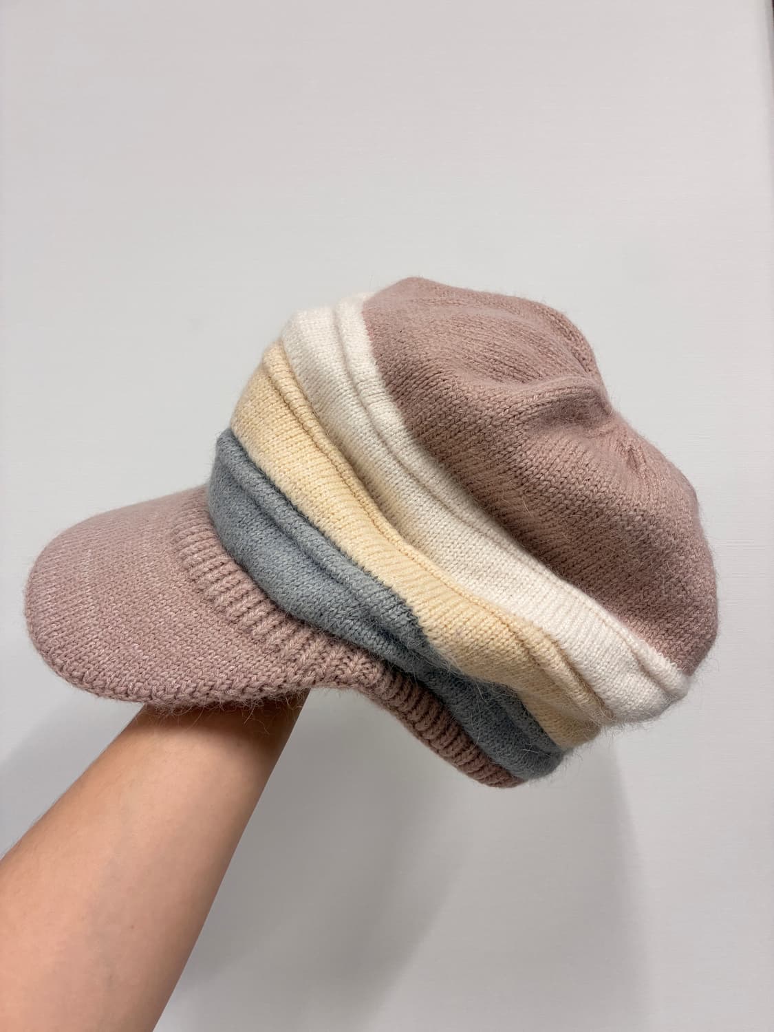 솜사탕 니트 캡 상품이미지1