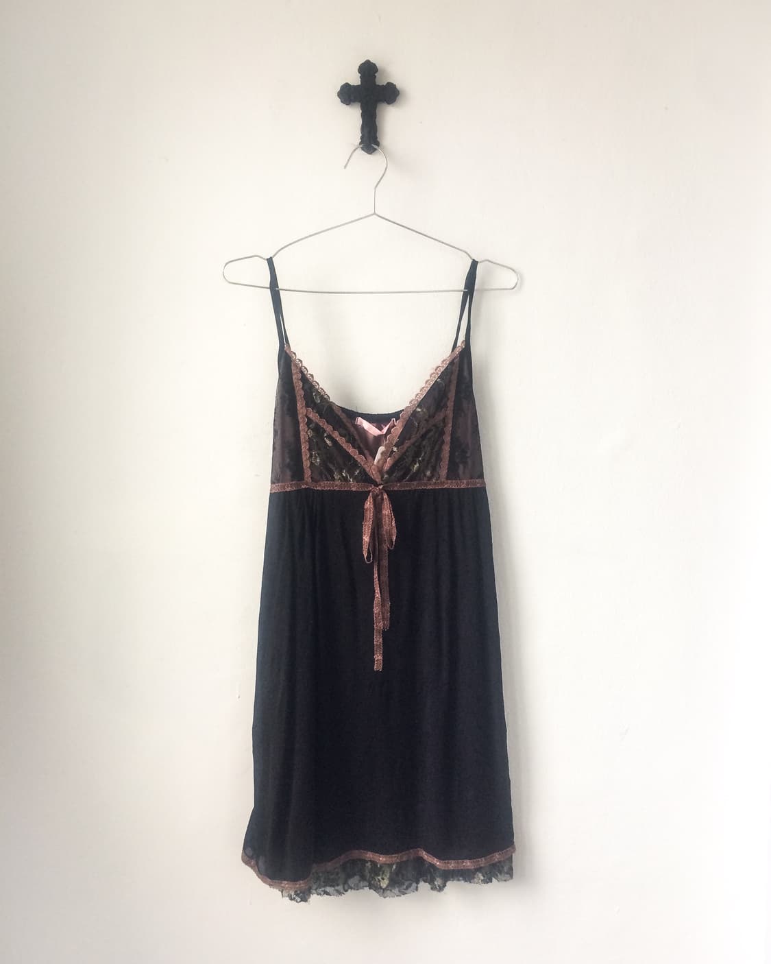 Lace piont sleeveless one piece 상품이미지2