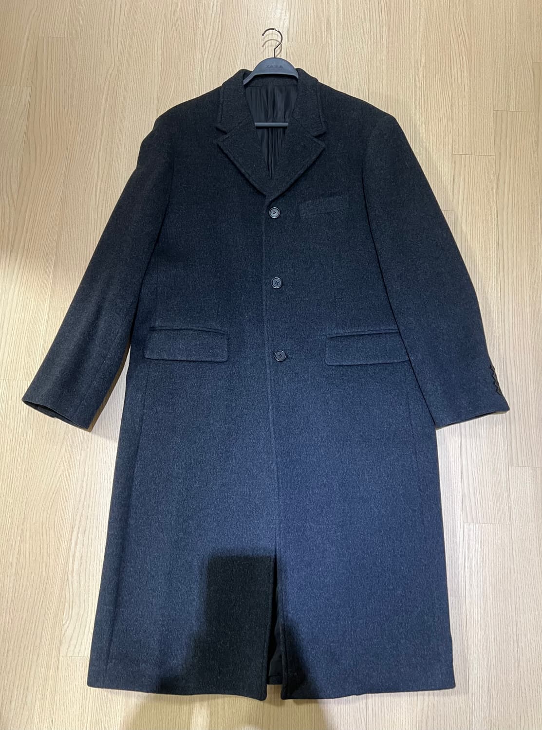 mngu 차콜 오버사이즈 코트 L 상품이미지1