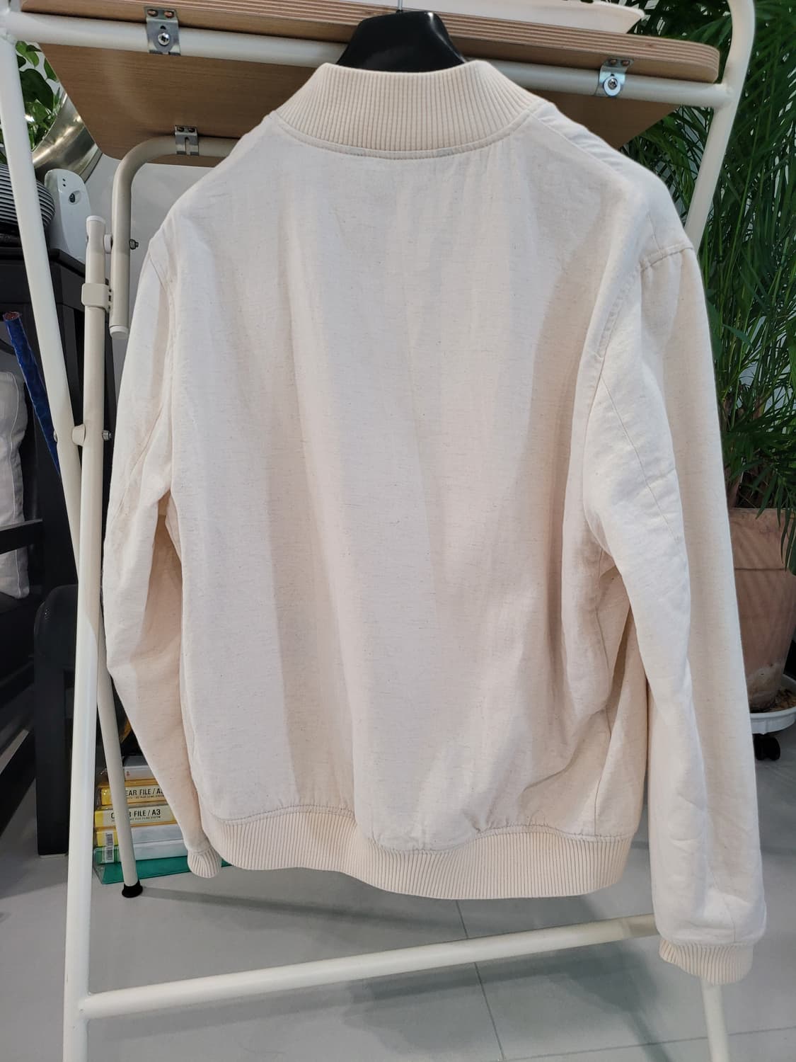 XL 자라ZARA 봄버 블루종 바람막이 점퍼  상품이미지2