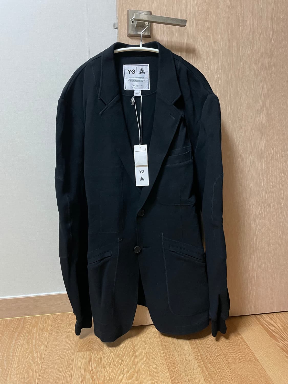 (새상품) 팔라스 x Y-3 소프트 테일러드 블레이저 블랙 상품이미지1