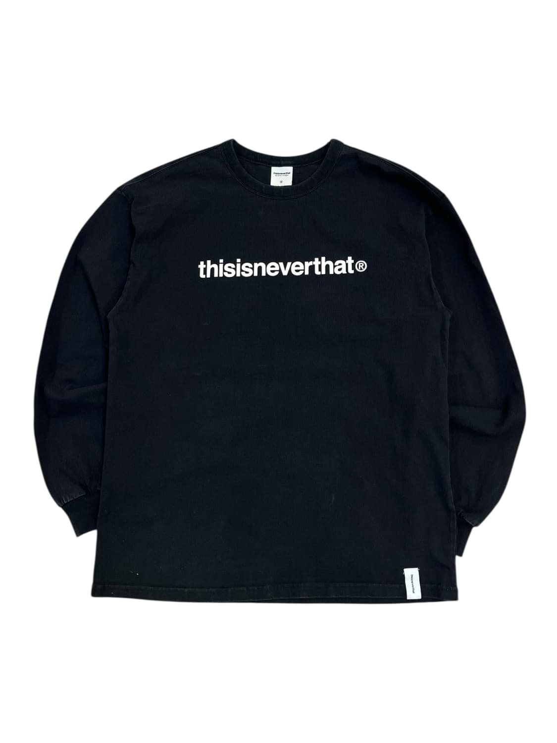 디스이즈네버뎃 긴팔티 블랙 M #csz2829  상품이미지3