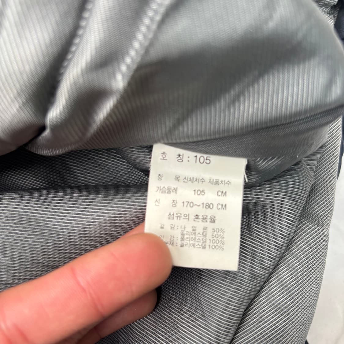 올스포츠 빈티지 네이비 아노락 자켓 XL 상품이미지8