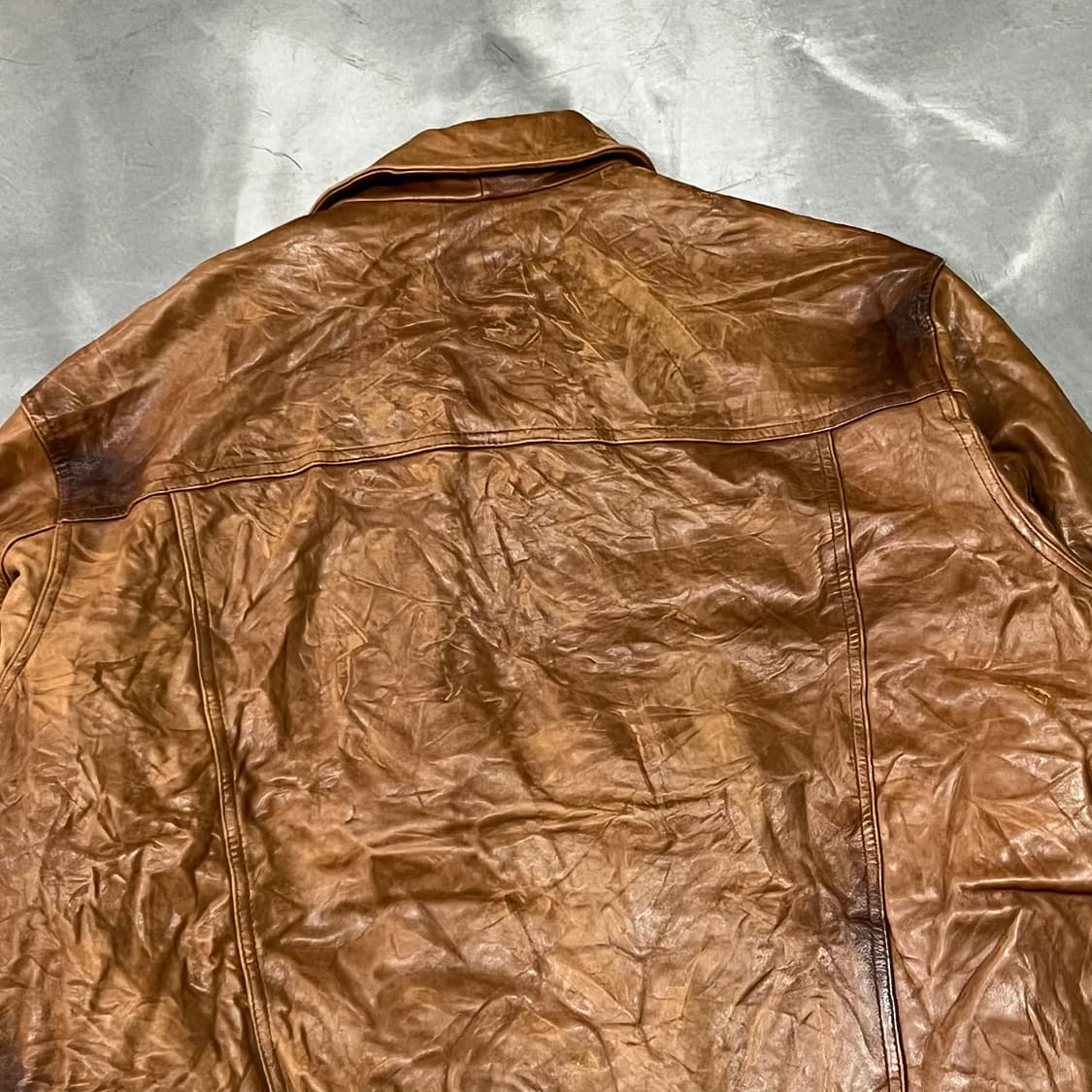  하우스트리 레더 트러커 자켓 y14975 상품이미지4