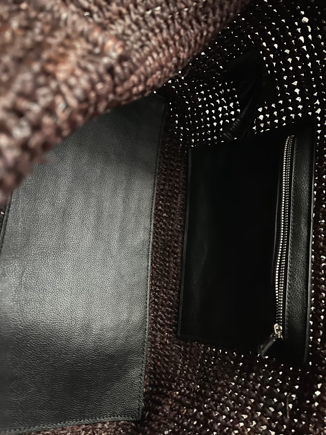 cos 코스 우즌 토트백 다크브라운 상품이미지5