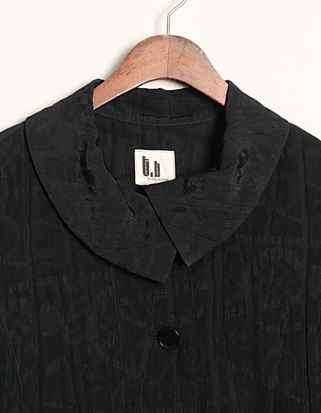 Teresa van buren Seethrough Pattern Coat 상품이미지3