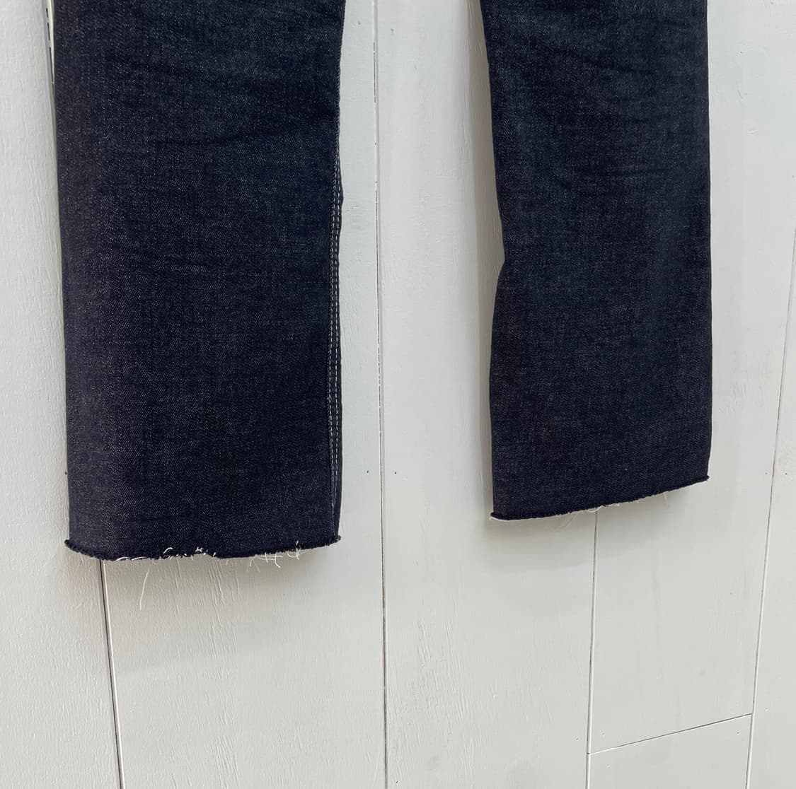 밀리언코르(MILLIONCOR) 생지 화이트 스티치 부츠컷 데님 상품이미지7