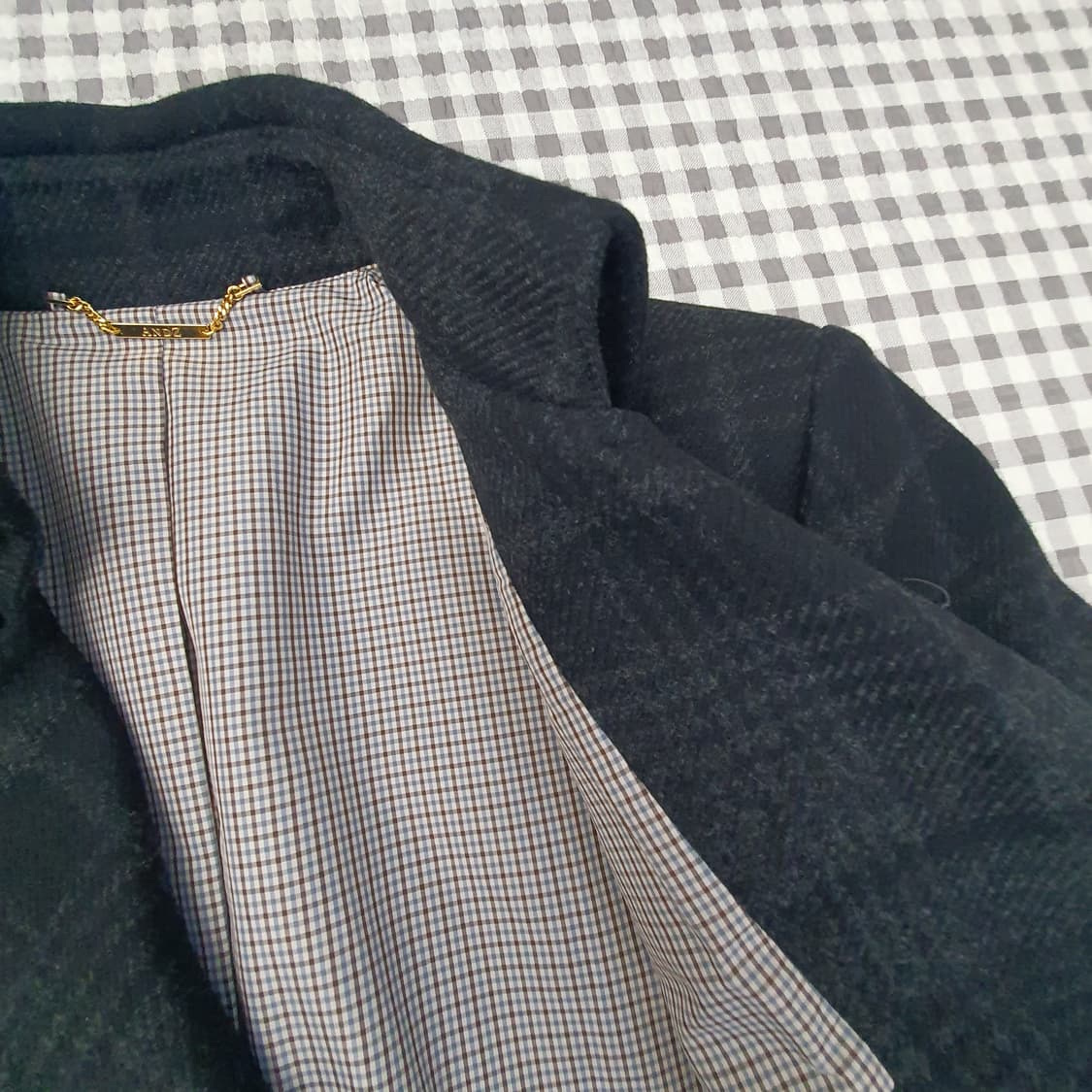 앤드지 울 하프 코트 남자95 상품이미지7