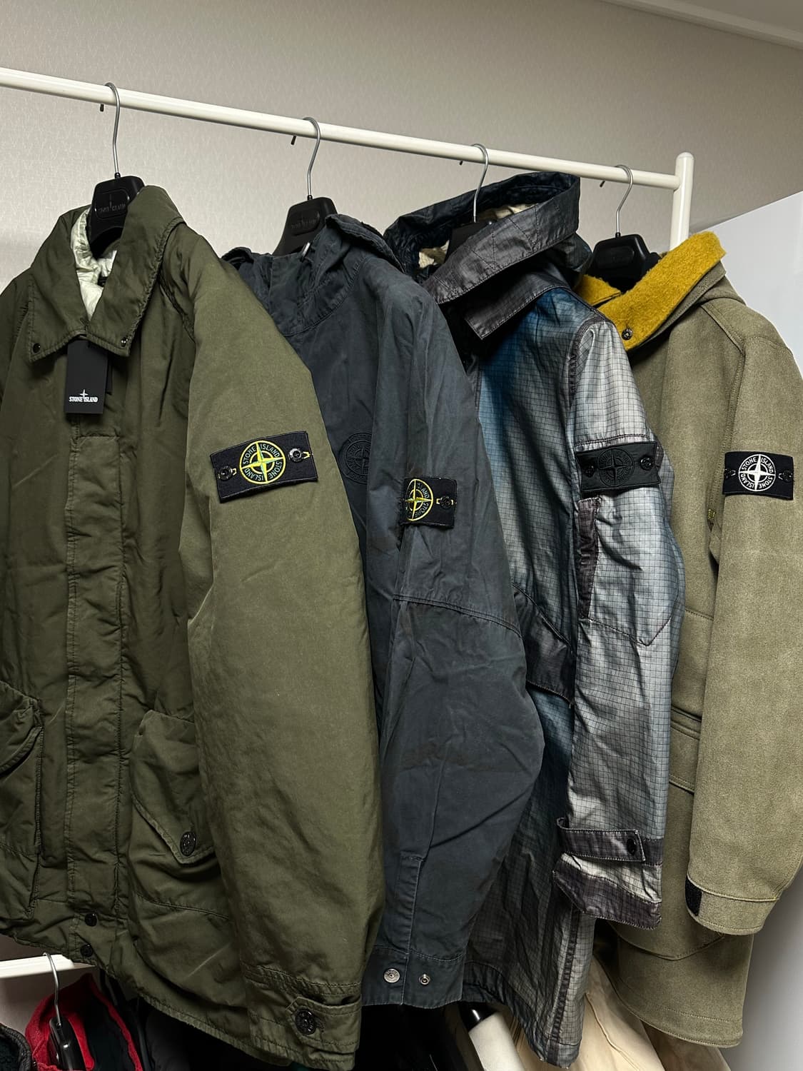 스톤아일랜드 쉐도우프로젝트 그리드 코트자켓 M(100) 상품이미지6