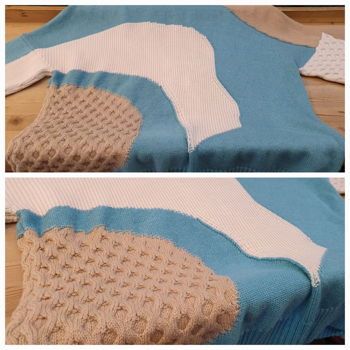 66/77.COS 케이블 블럭니트 상품이미지5