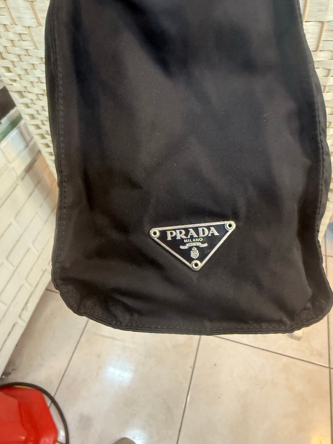 정품 프라다 나일론 쇼퍼백 팝니다 상품이미지6