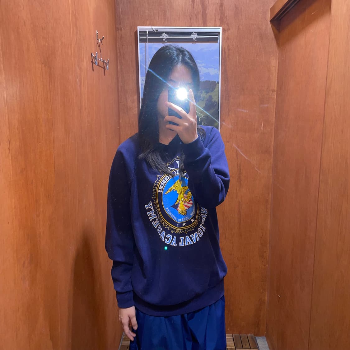 (XL) USA FBI 아카데미 스웻셔츠 맨투맨 상품이미지1