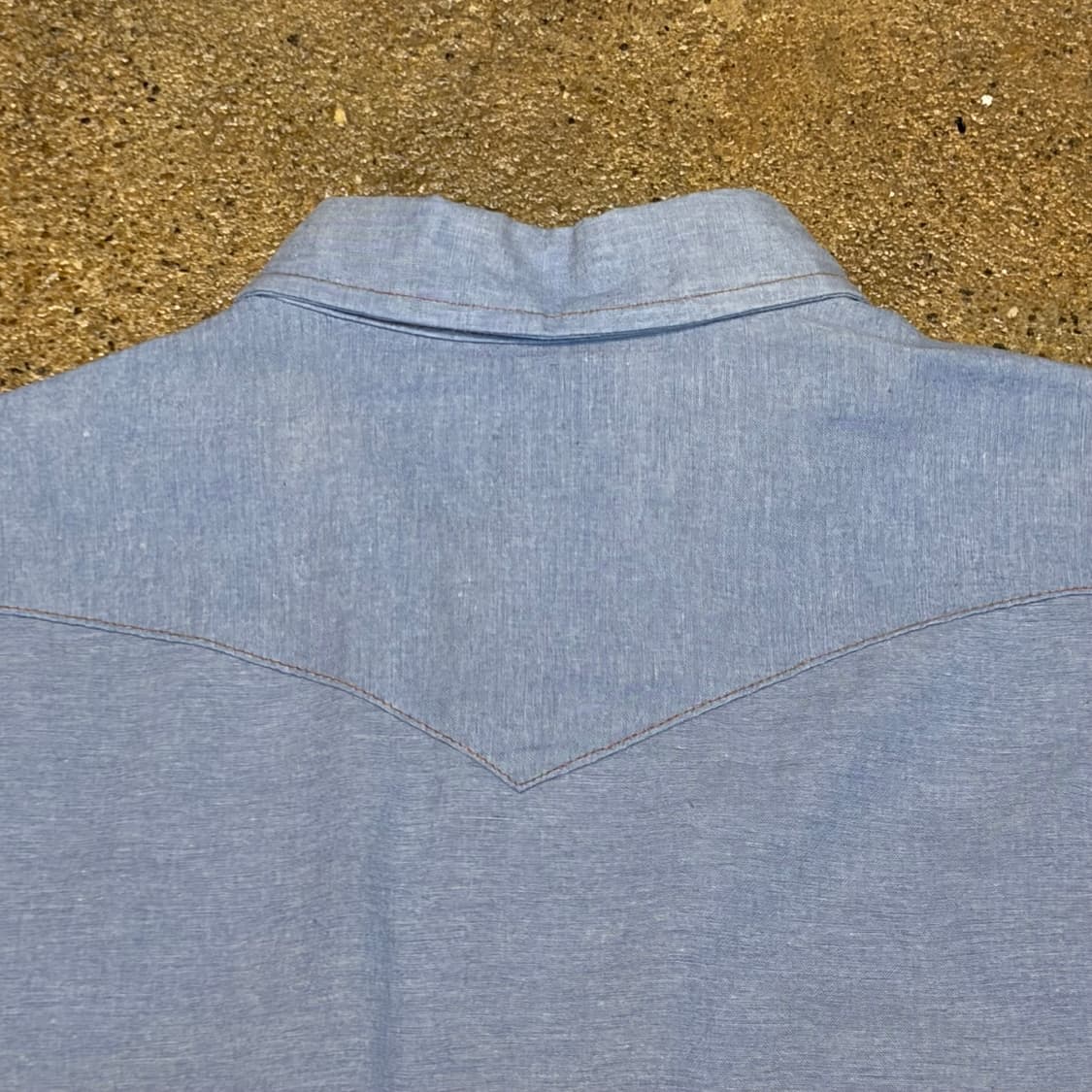 새상품급 90s 미국빈티지 랭글러 웨스턴 헤지청 셔츠 청셔츠 청남방 상품이미지8