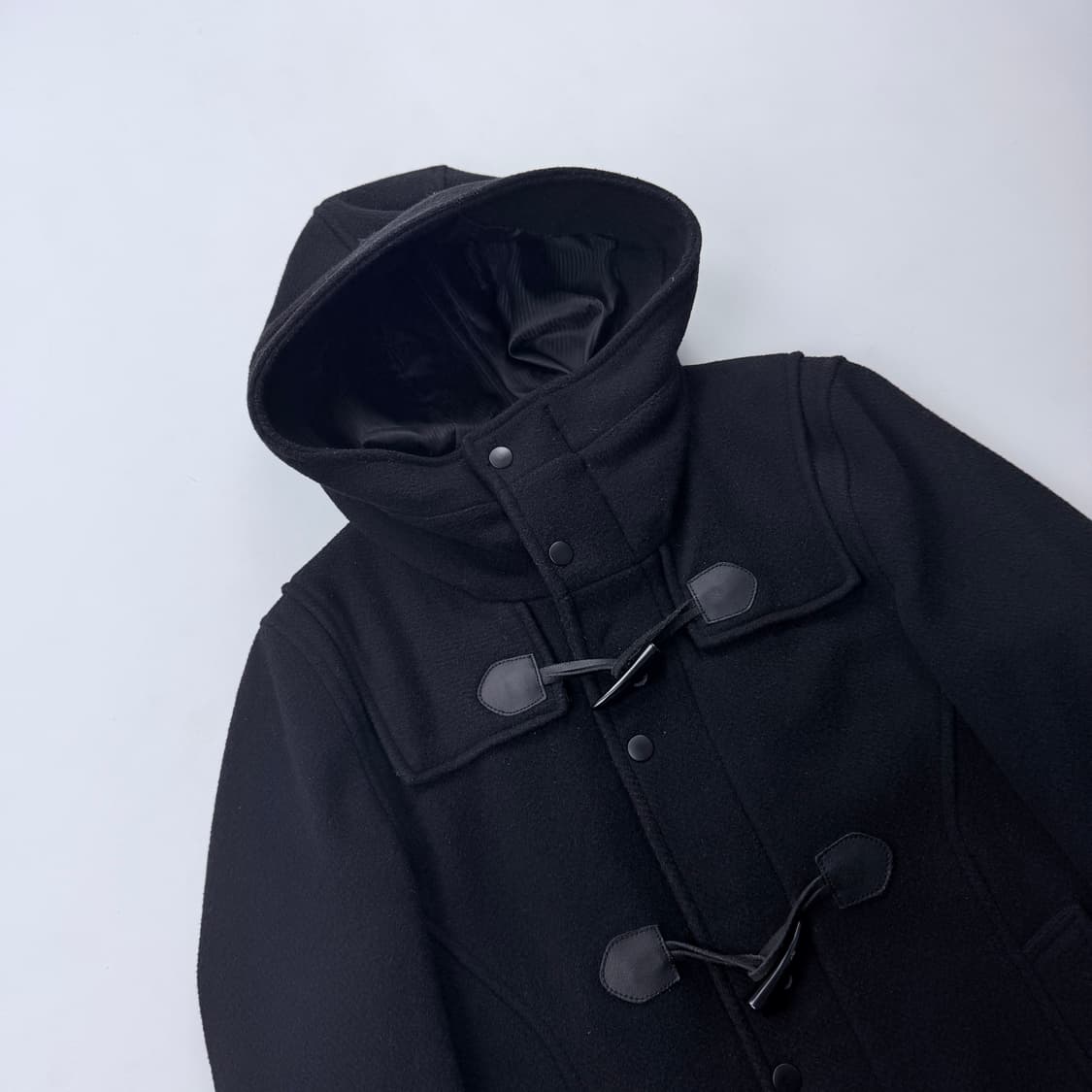 HARE 하레 숏 울 더플코트 상품이미지2