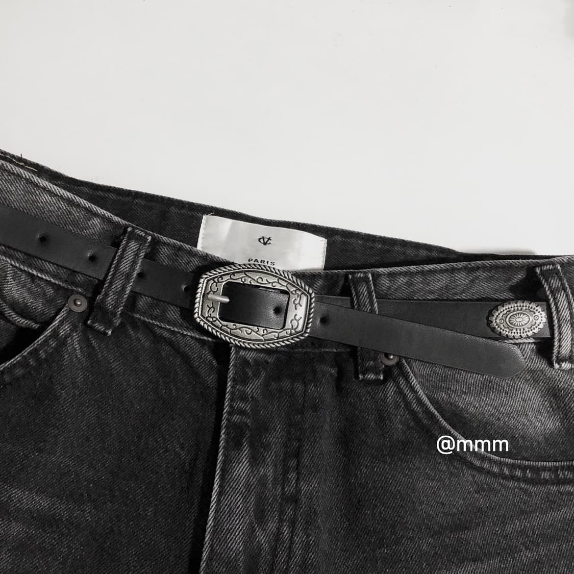 [Unisex] Western stud belt 상품이미지2