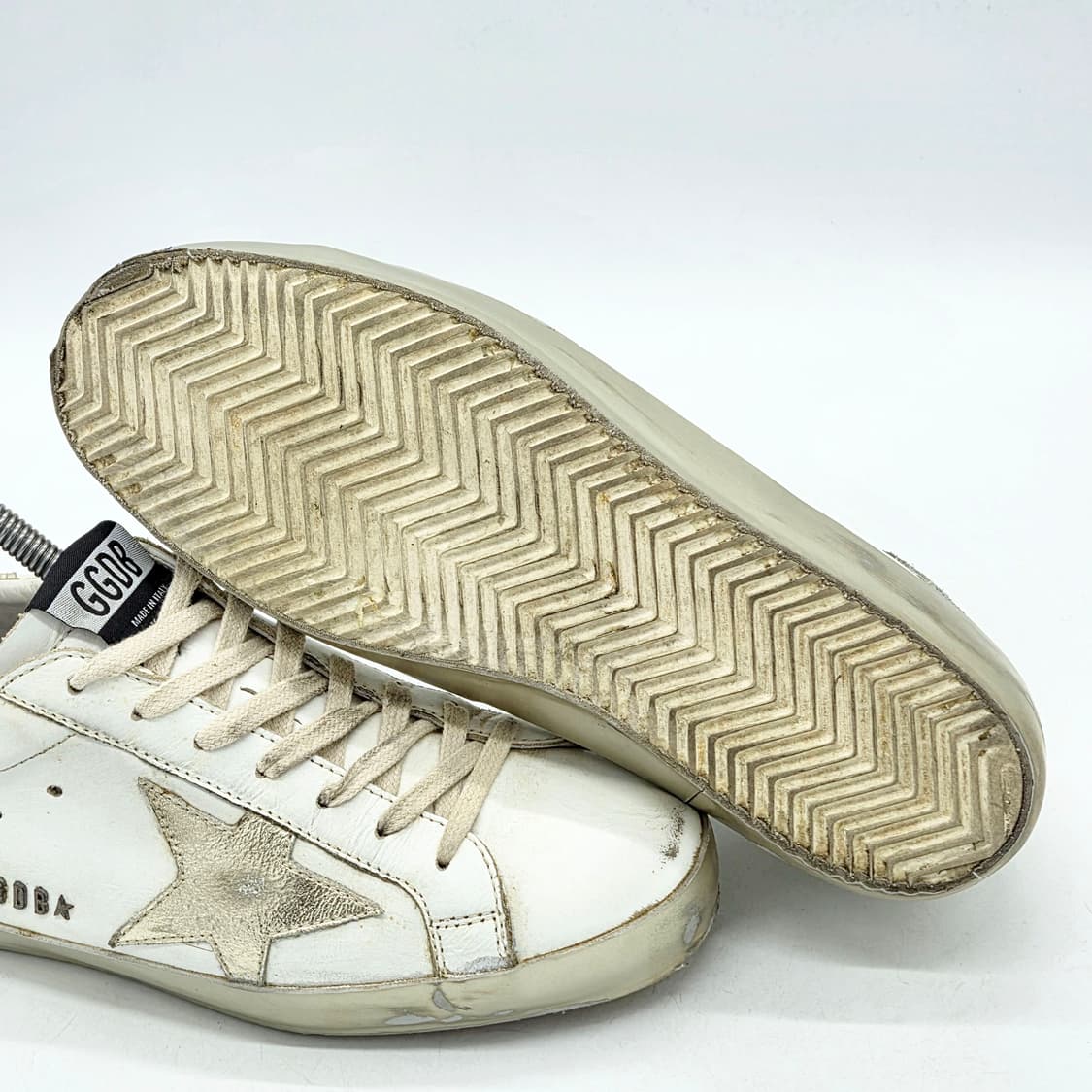  골든구스 우먼스 슈퍼스타 화이트/골드 (39)  상품이미지3