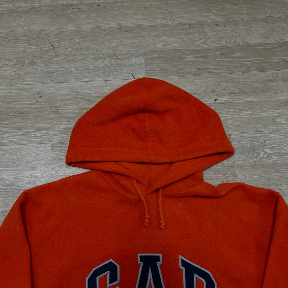 갭 GAP 빅로고 후리스 플리스 후드 티셔츠 [오렌지] S/90 상품이미지2