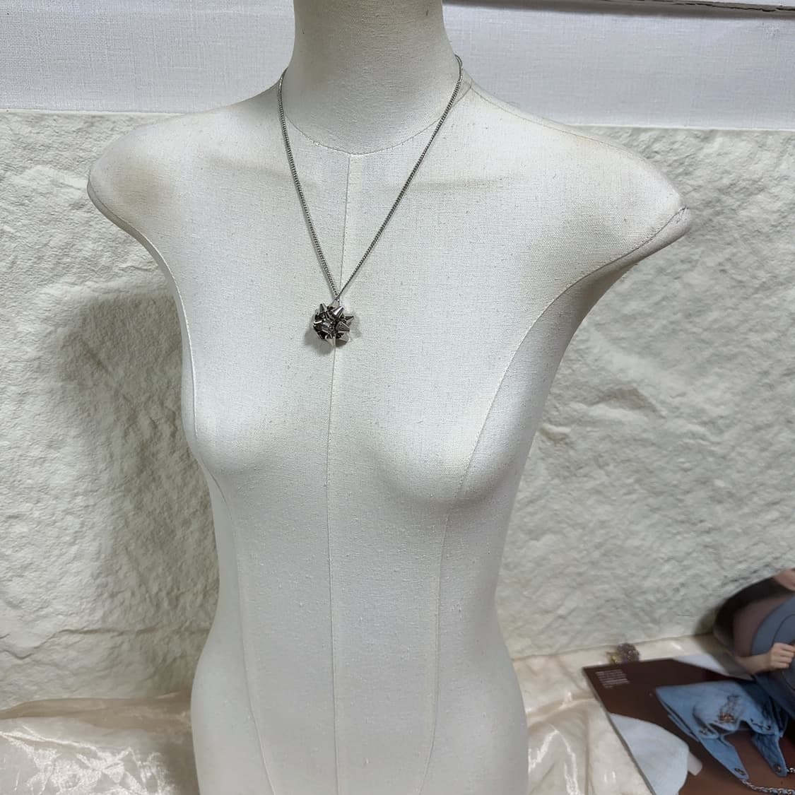 빈티지 고딕 가하 쿠바체인 목걸이 상품이미지1