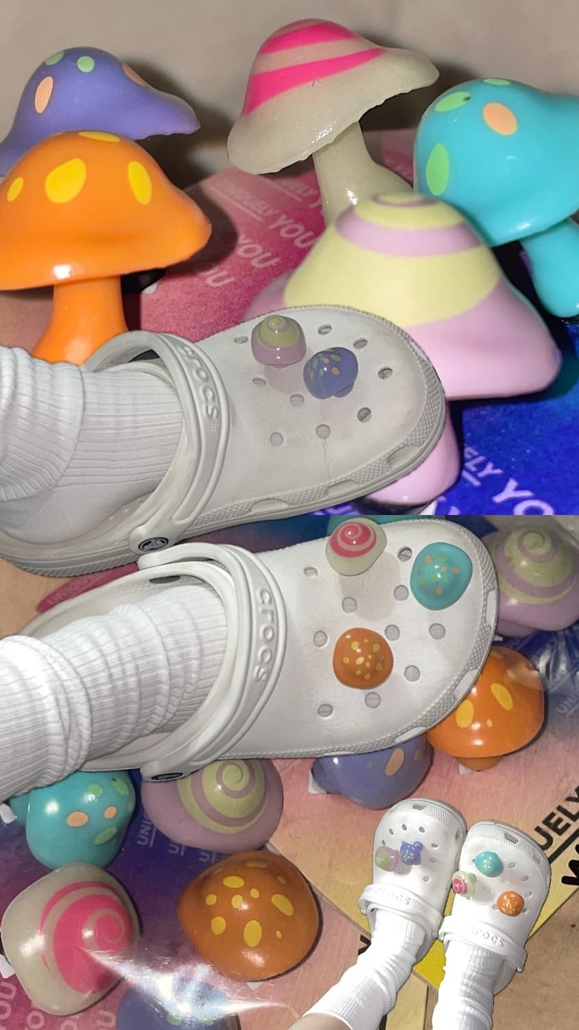 Crocs 크록스 버섯 지비츠 정품 상품이미지2