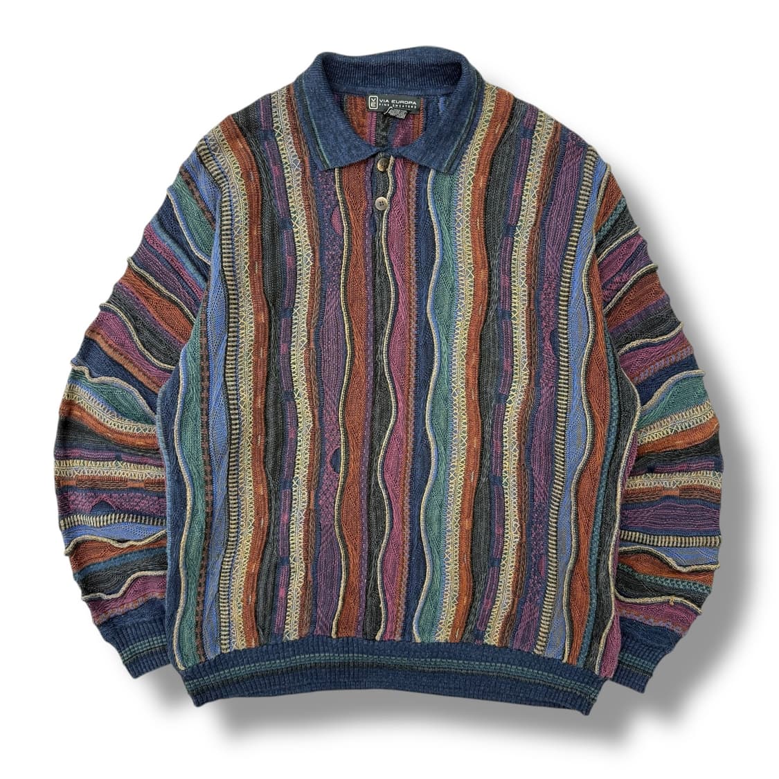 멀티컬러 에스닉 케이블 니트 r1879  상품이미지1