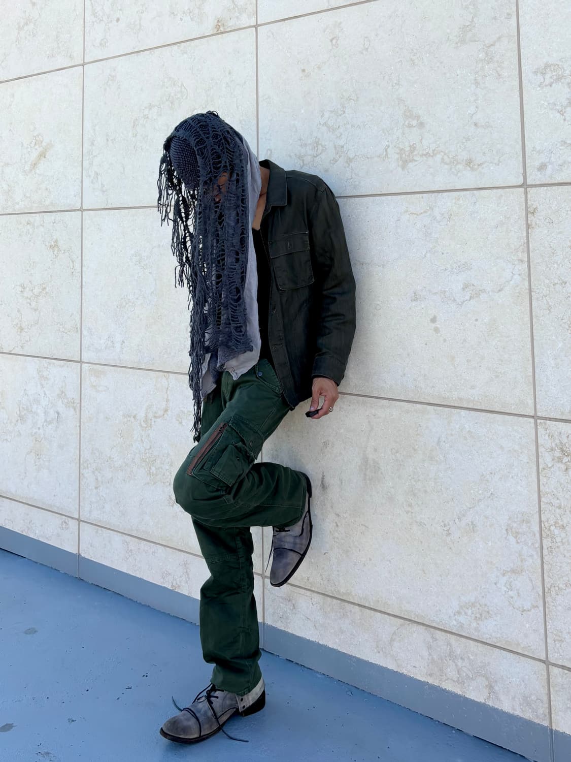 “Dominate” Y2K Khaki Cargo Pocket Pants 상품이미지8