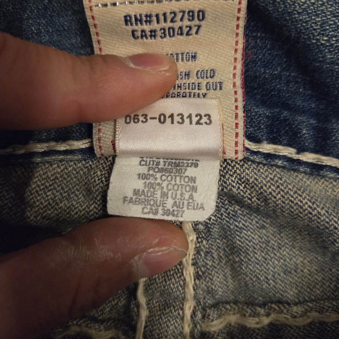 트루릴리젼 빌리슈퍼티 빌리슈퍼t 33사이즈 부츠컷 상품이미지4