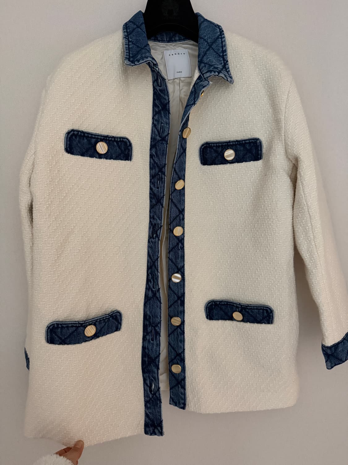 산드로 제니 자켓 38 상품이미지4