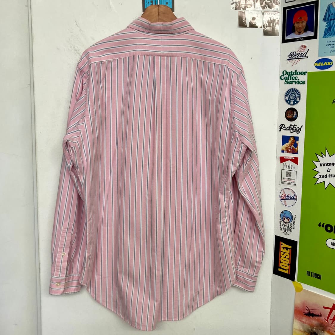 90‘s 폴로 클래식핏 스트라이프 셔츠 상품이미지5