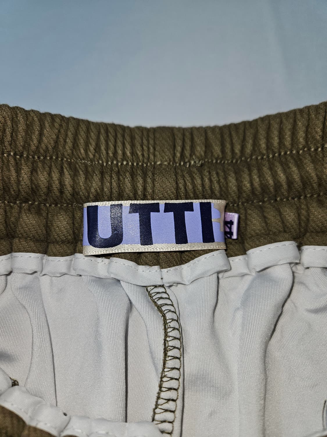 UTTI 니트 Y2K 와이드팬츠 블렌드 트레이닝 44 상품이미지4