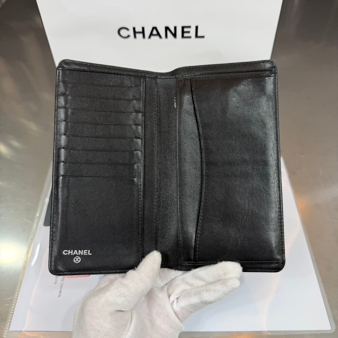 [리오브] 샤넬 CC 로고 클래식 페이던트 장지갑 상품이미지4