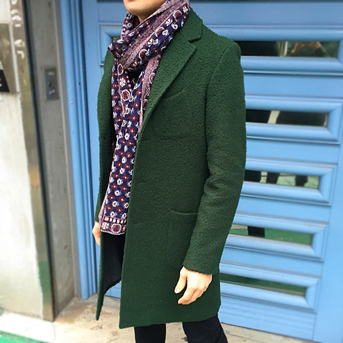 플라스크 카센티노 코트 그린 46 상품이미지2