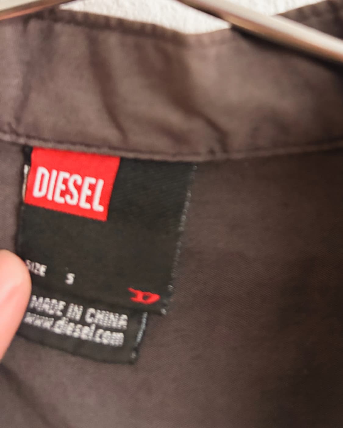 디젤 코듀로이 본디지 스트랩 블라우스 상품이미지7