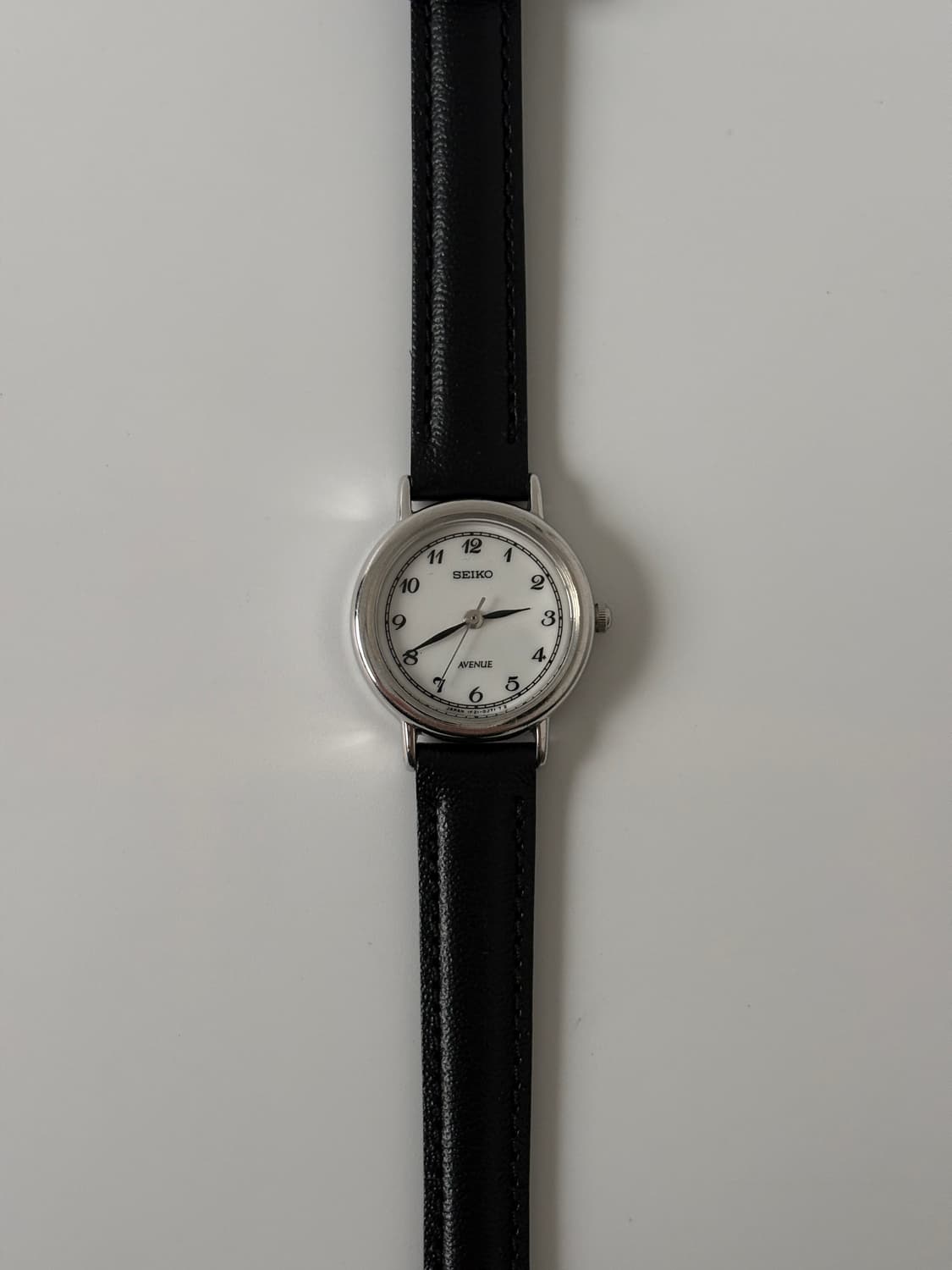 세이코 1990년도 빈티지 시계 Avenue 실버 쿼츠 여성 상품이미지3
