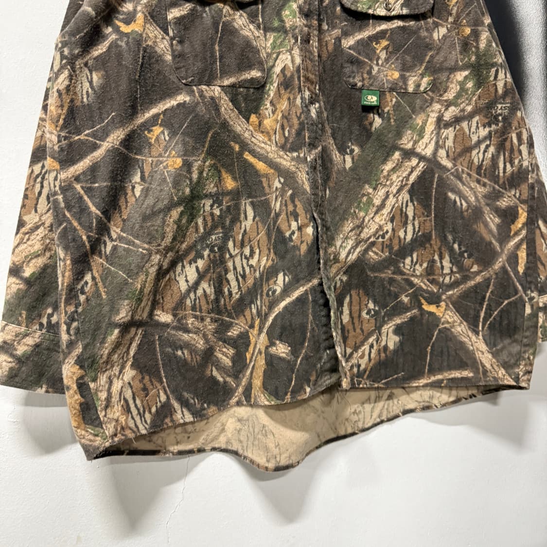 Mossy Oak 모시오크 USA 빅사이즈 리얼트리 카모 긴팔 셔츠 상품이미지4