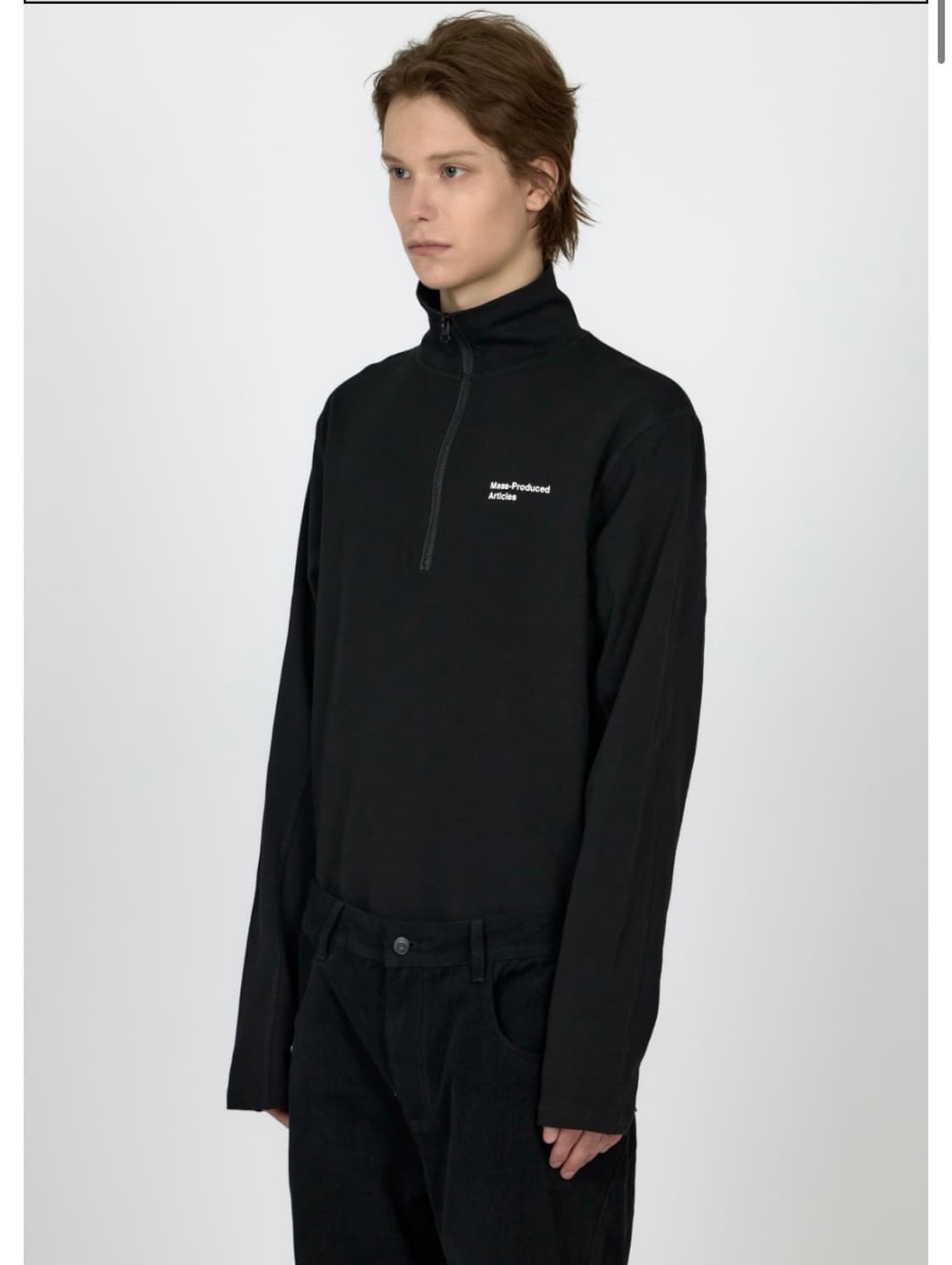 Plastic Product MPa half zip jersey 상품이미지1