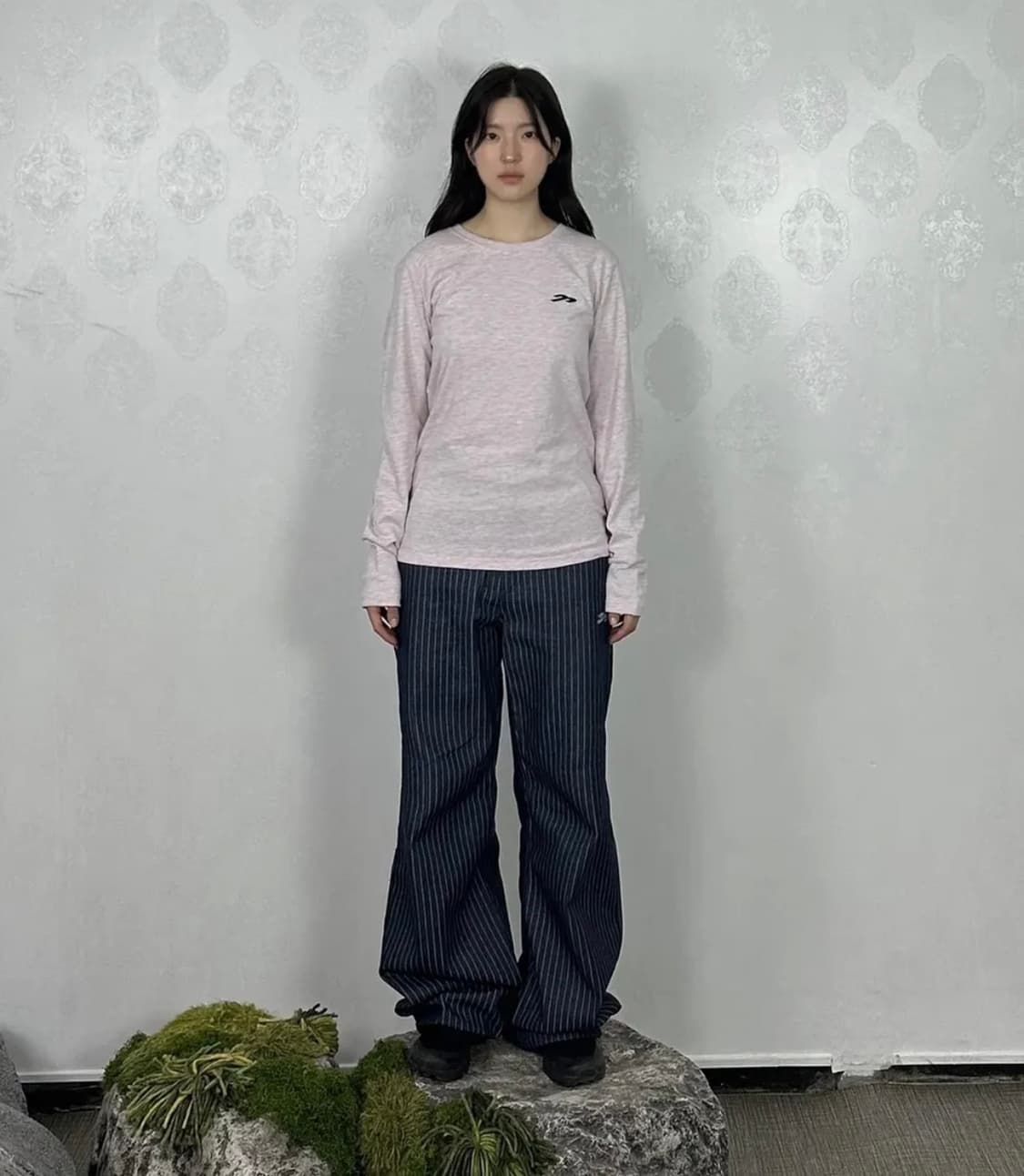 마운틴 롱슬리브 라이트핑크 워먼 상품이미지4