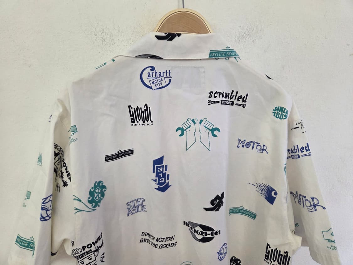 Carhartt 그래픽 반팔 셔츠 L 상품이미지5